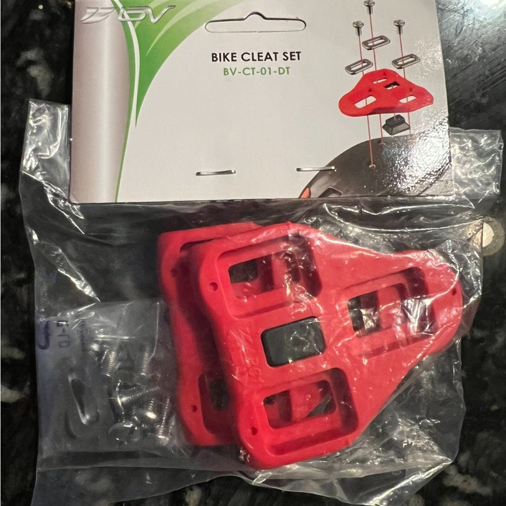 Bike cleat set